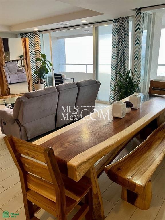 Oceanfront 3BR Condo for Rent in Calafia, Rosarito – Furnished, Gated, & Beachfront