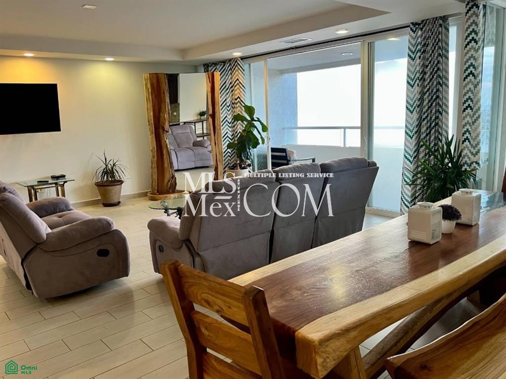 Oceanfront 3BR Condo for Rent in Calafia, Rosarito – Furnished, Gated, & Beachfront