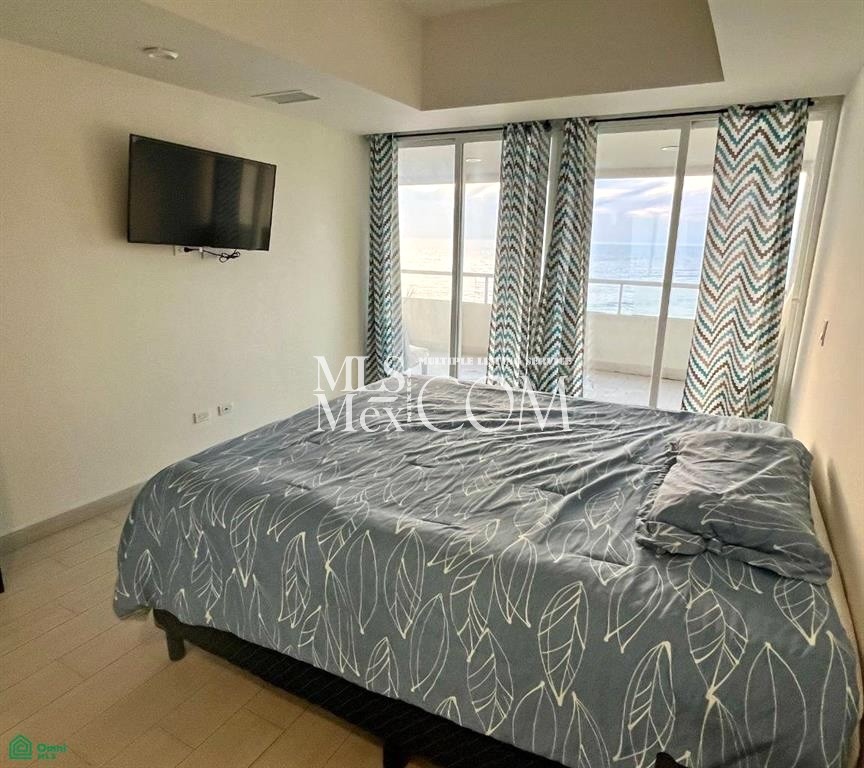 Oceanfront 3BR Condo for Rent in Calafia, Rosarito – Furnished, Gated, & Beachfront