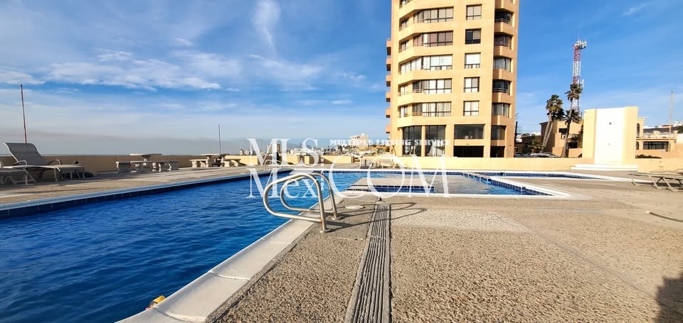 Oceanview 2BR/2BA Condo for Rent in Corona del Mar, Rosarito – Beach Access, Pool & Security