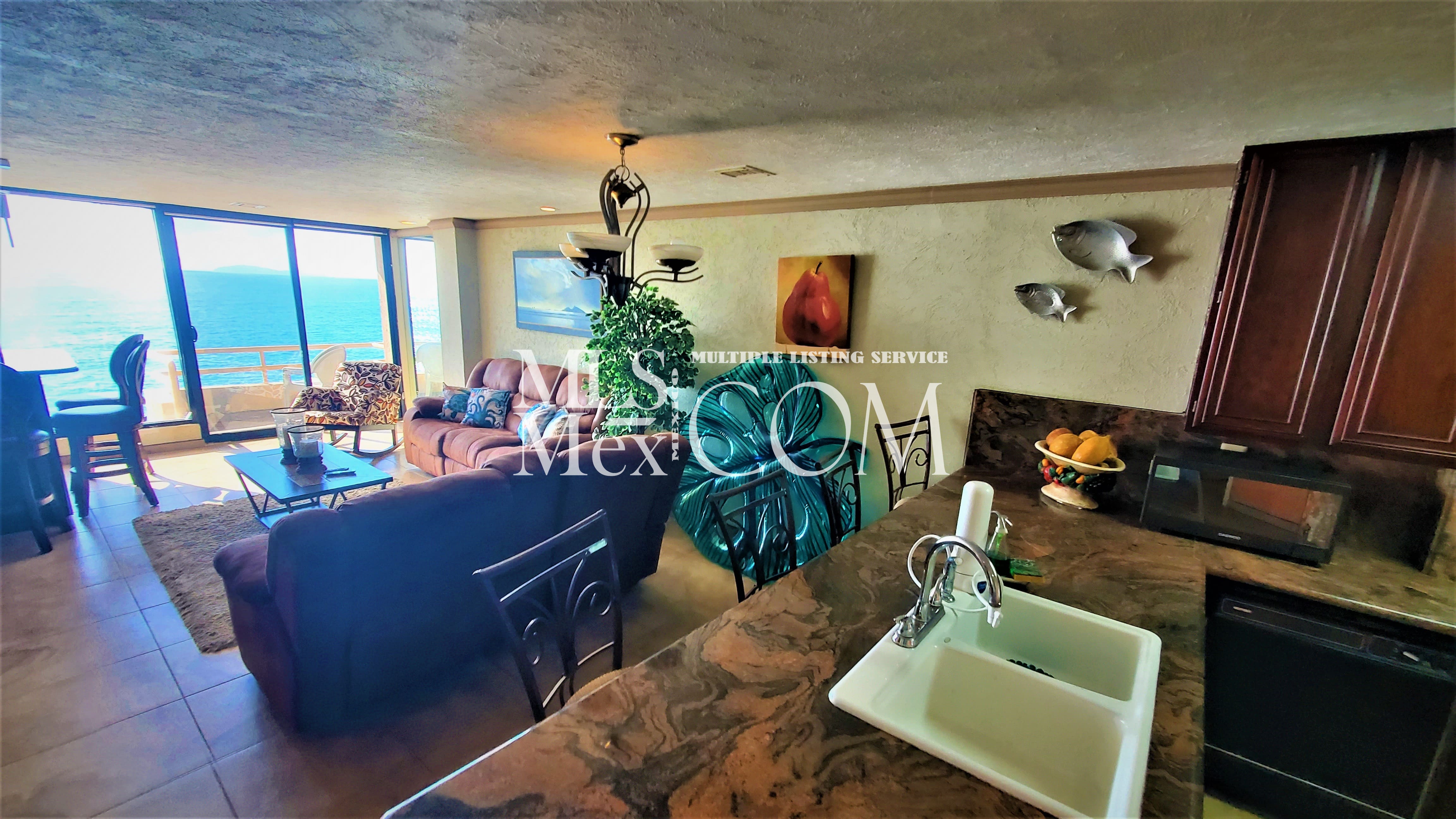 Turnkey Oceanfront Condo in Rosarito – Fully Furnished with Spectacular Views Corona del Mar Rosarito 201