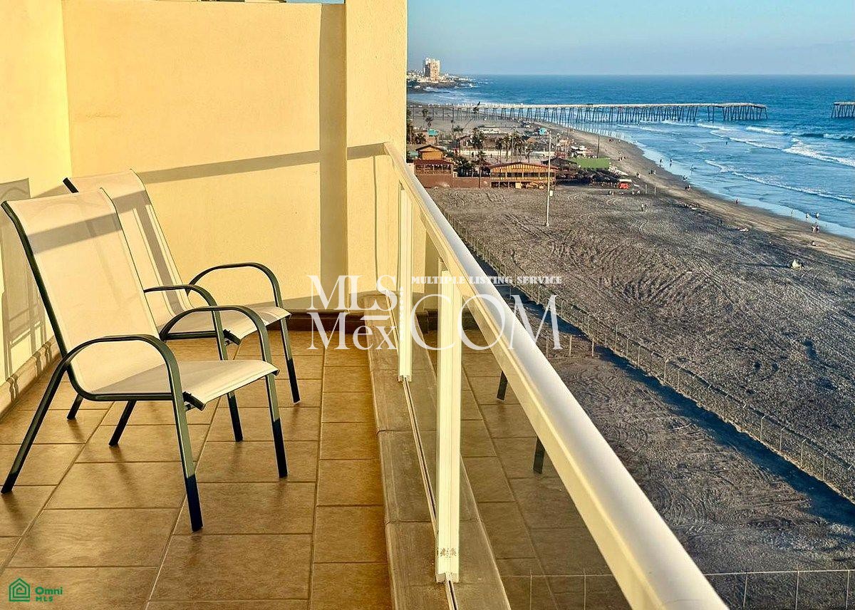Oceanfront 2BR Condo for Sale in Rosarito Centro | Furnished | $329,000