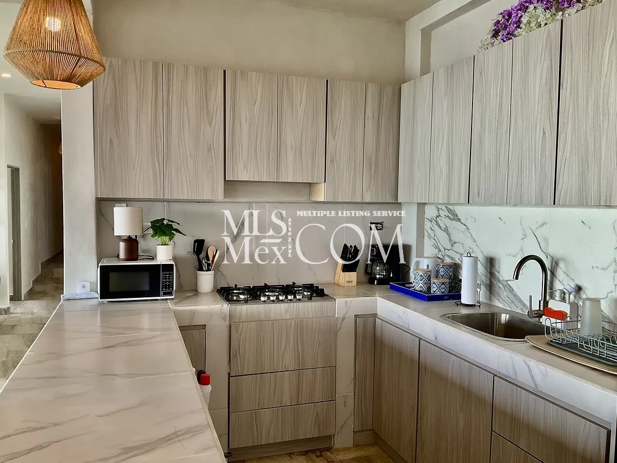 Ocean View Furnished Apartment for Rent in Rosarito | 3BR | Villas San Ángel | Near U.S. Border