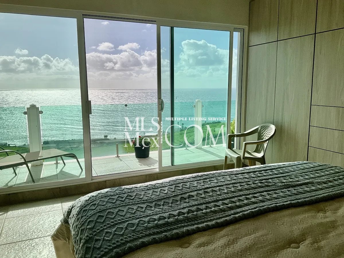 Ocean View Furnished Apartment for Rent in Rosarito | 3BR | Villas San Ángel | Near U.S. Border