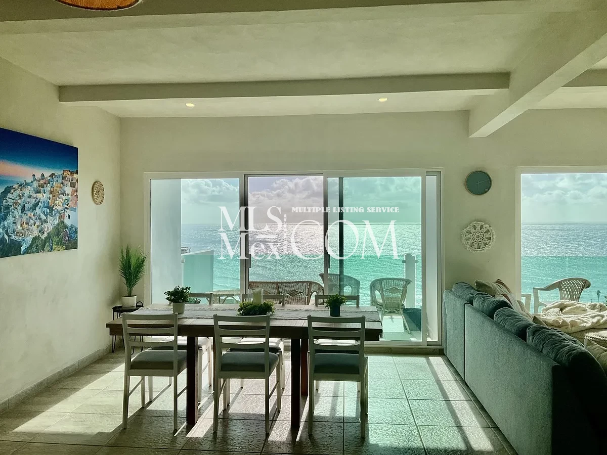 Ocean View Furnished Apartment for Rent in Rosarito | 3BR | Villas San Ángel | Near U.S. Border