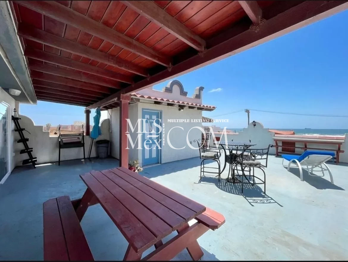 Ocean View Apartment for Rent in Rosarito, Baja California | 🛏️ 2 Bed | Walk to Beach | Near US Border