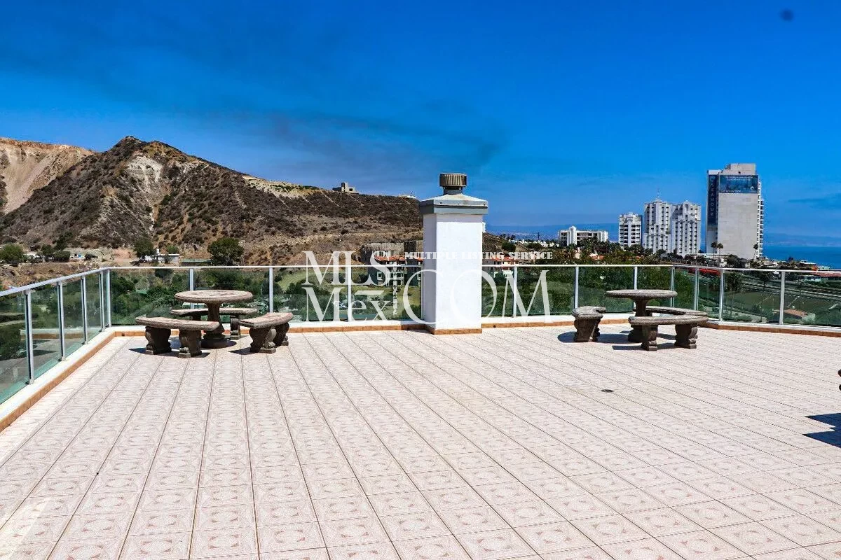 Luxury Ocean View Estate for Rent in Costa Hermosa, Rosarito | 4 Bedroom Furnished Home | $3,000 USD