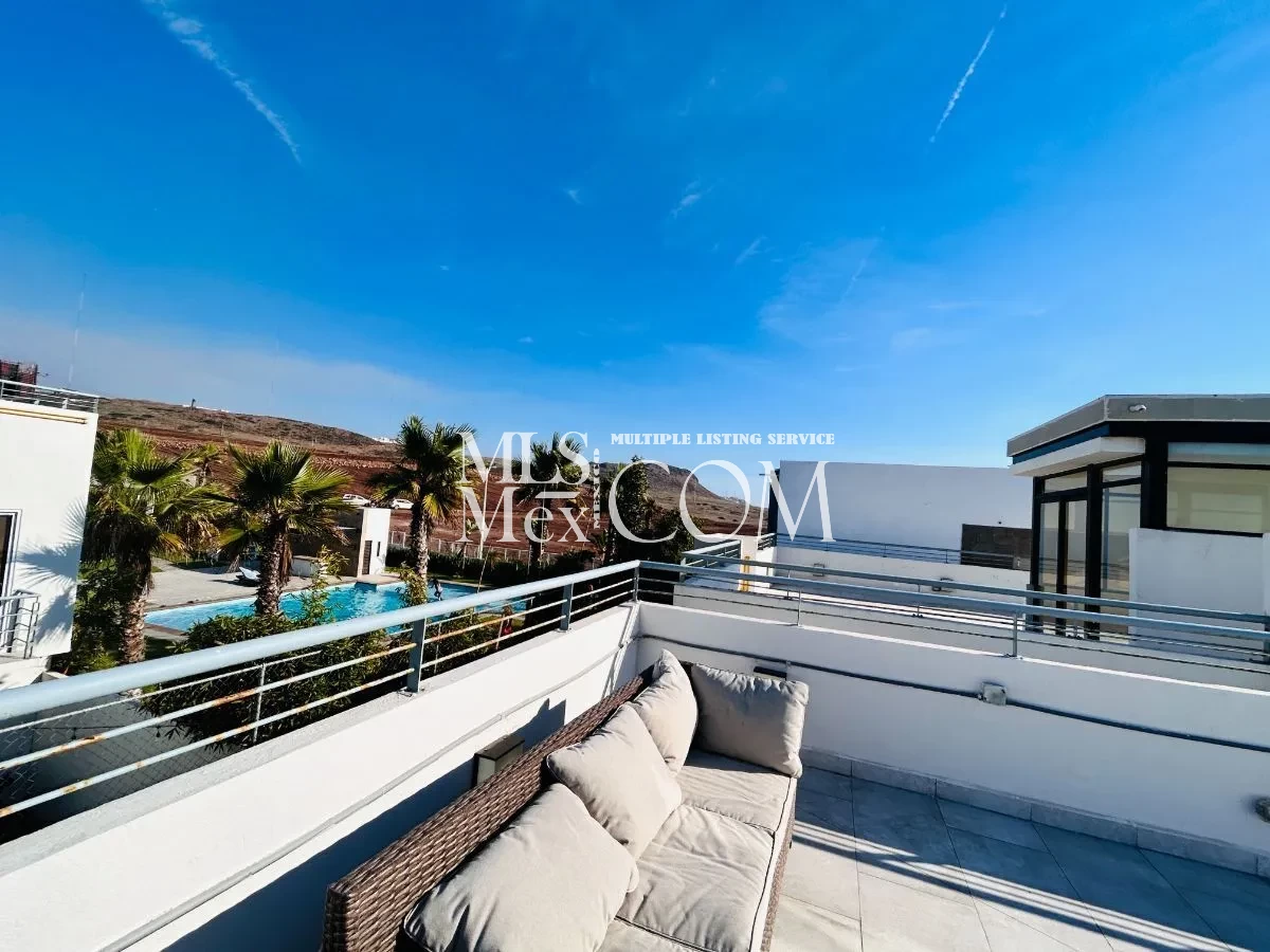 Modern 3BR/2.5BA Furnished Home for Rent in Amaralta Residencial Rosarito 🌅 | Pet-Friendly | Gated Community