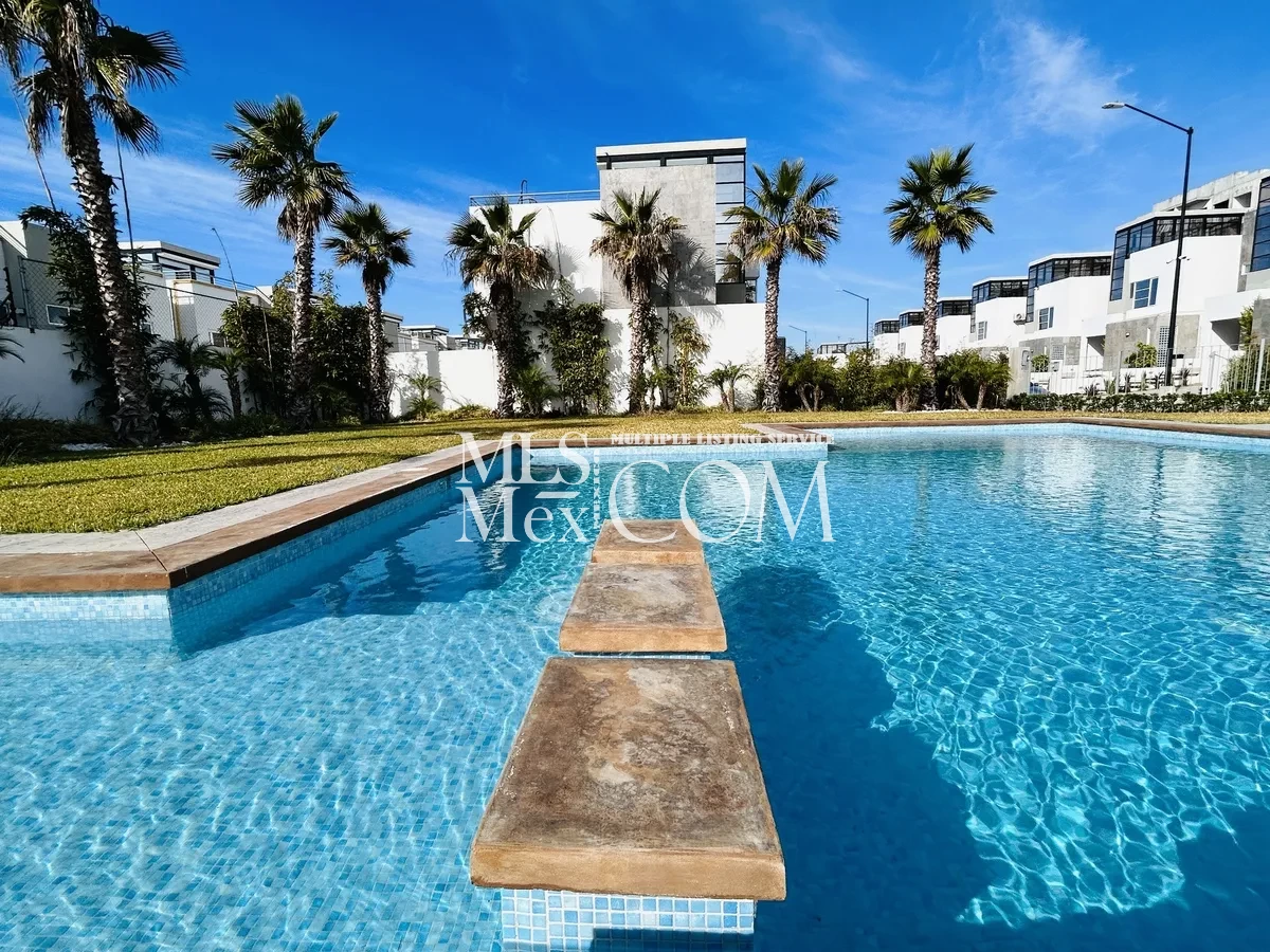 Modern 3BR/2.5BA Furnished Home for Rent in Amaralta Residencial Rosarito 🌅 | Pet-Friendly | Gated Community