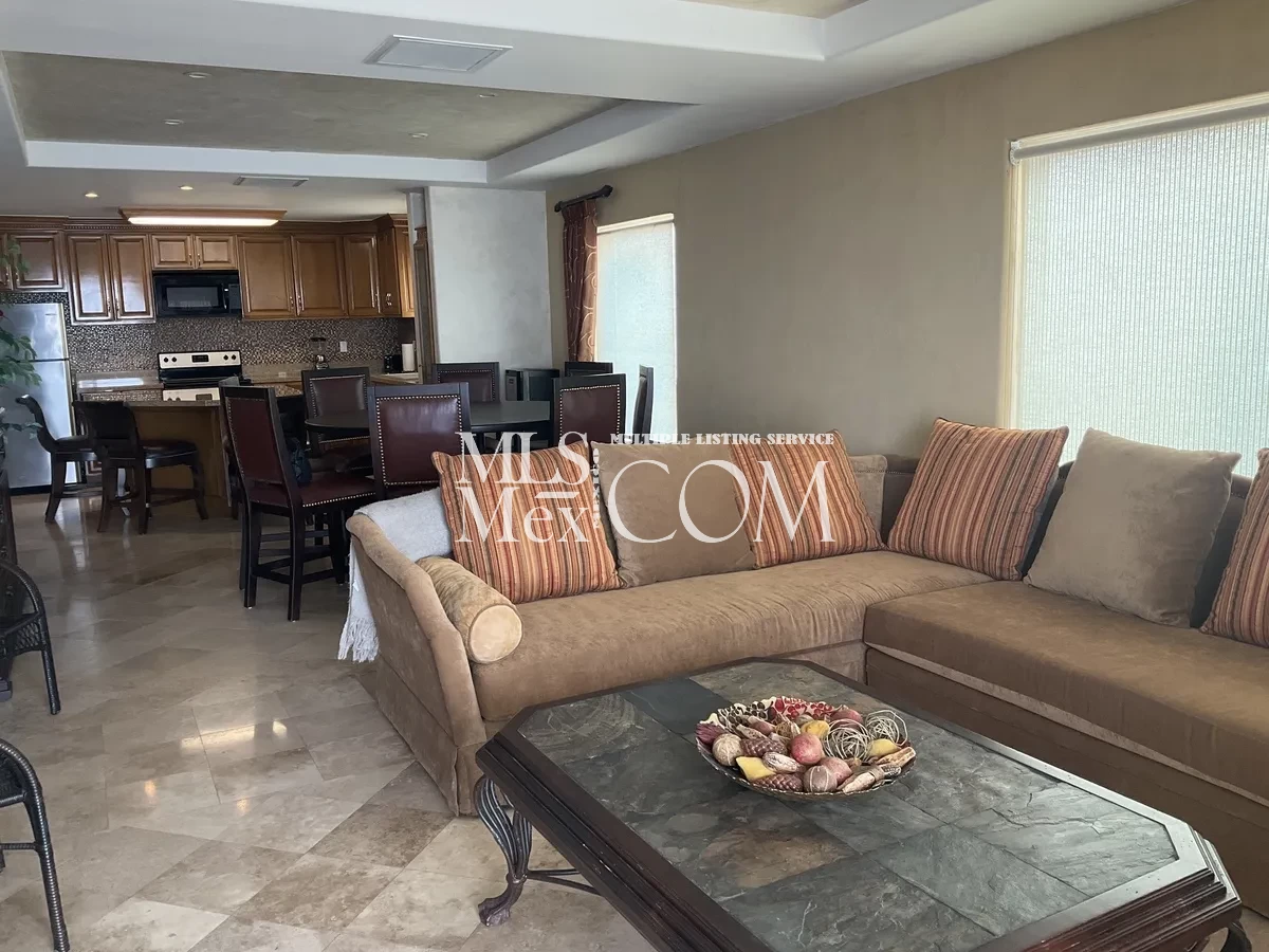 Furnished 3-Bedroom Oceanfront Condo for Rent in Rosarito, Mexico | $1,900 USD