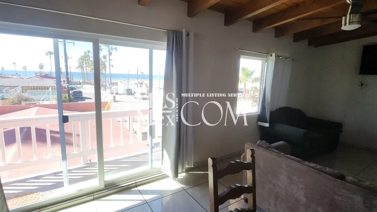 🌴 Beachside 3BR Apartment for Rent in Campo Reynoso, Rosarito | Ocean Views & Gated Community