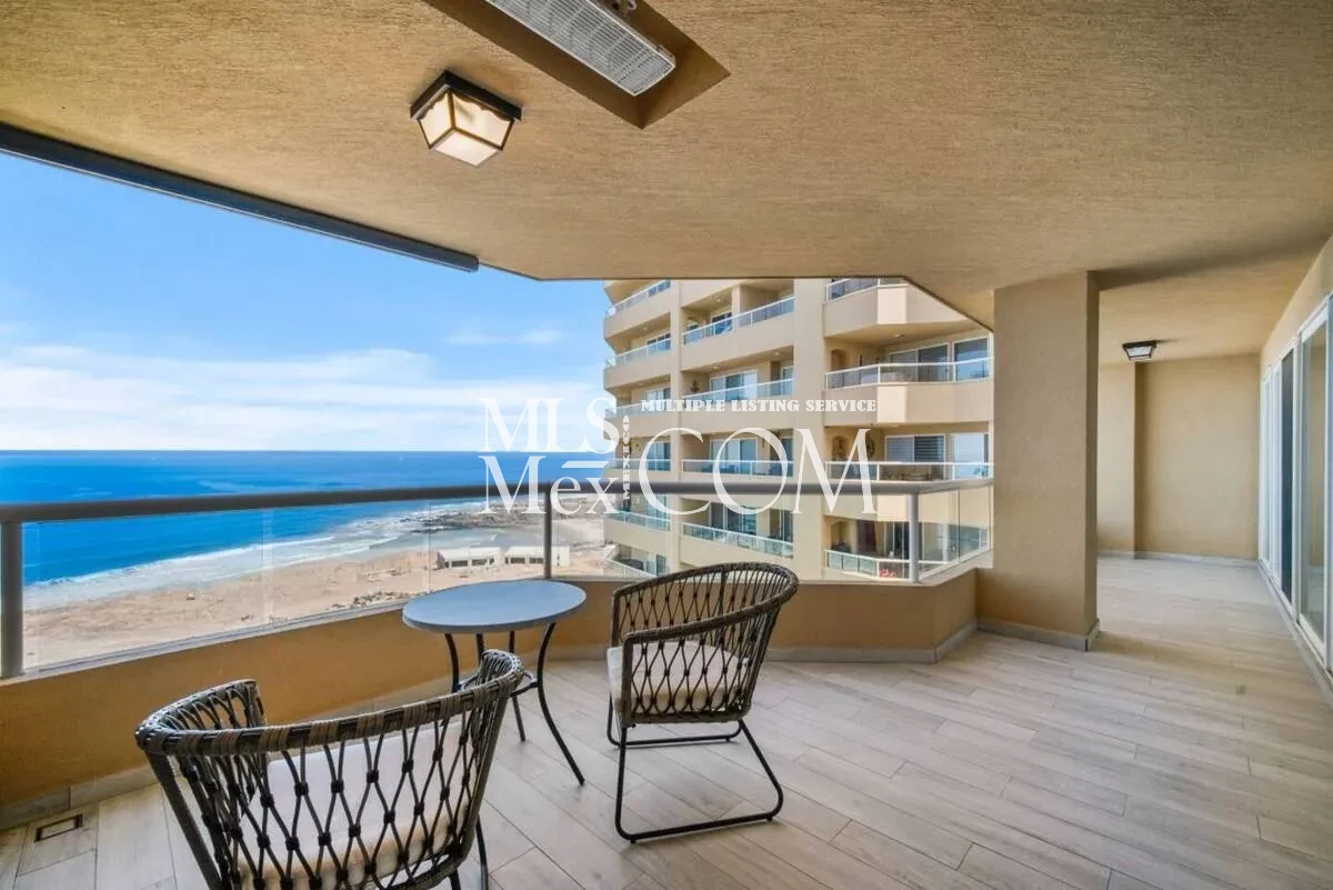 Luxury 2BR Oceanfront Condo for Rent in Popotla, Rosarito 🌴 | Resort Amenities, Gated Community