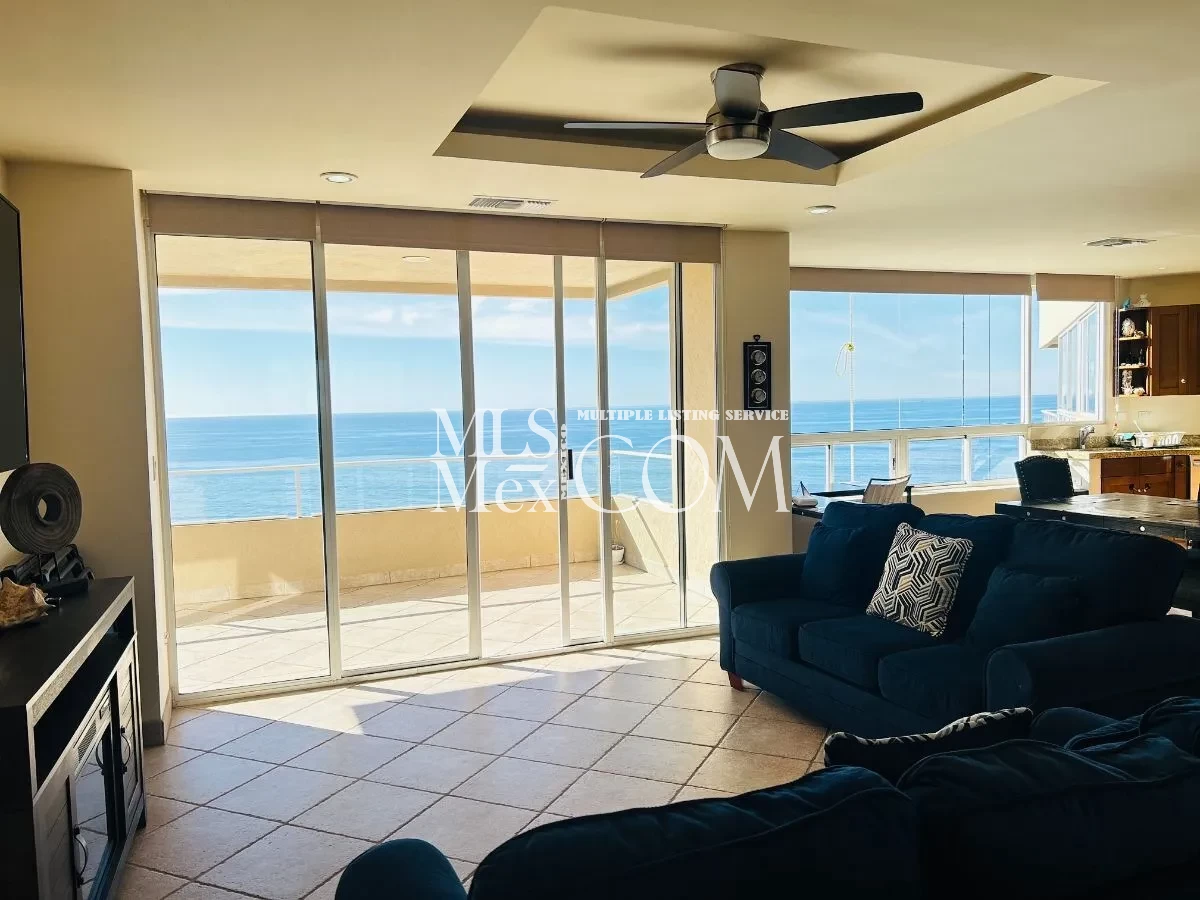 Oceanfront 2BR Condo for Rent in Villas de Calafia, Rosarito | Secure Community Near U.S. Border