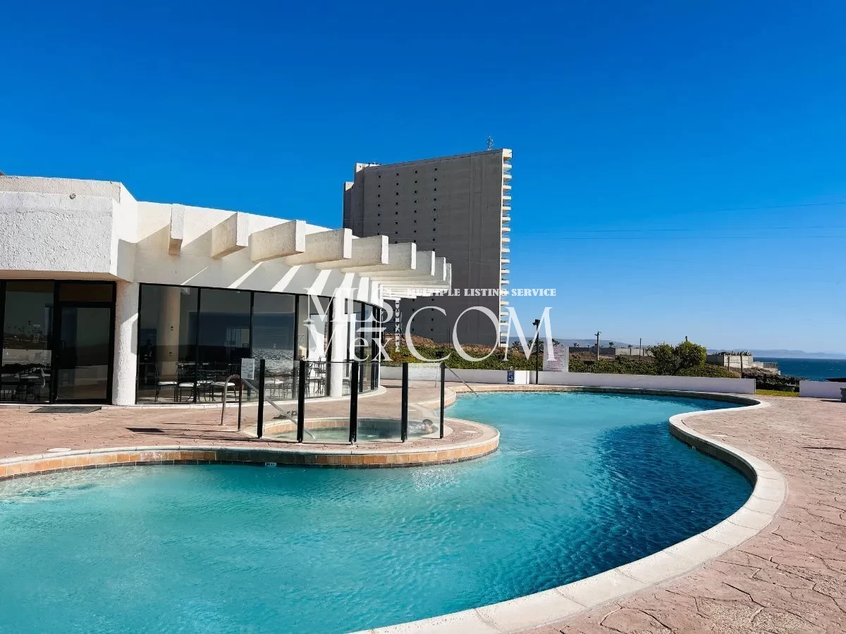 Oceanfront 2BR Condo for Rent in Villas de Calafia, Rosarito | Secure Community Near U.S. Border