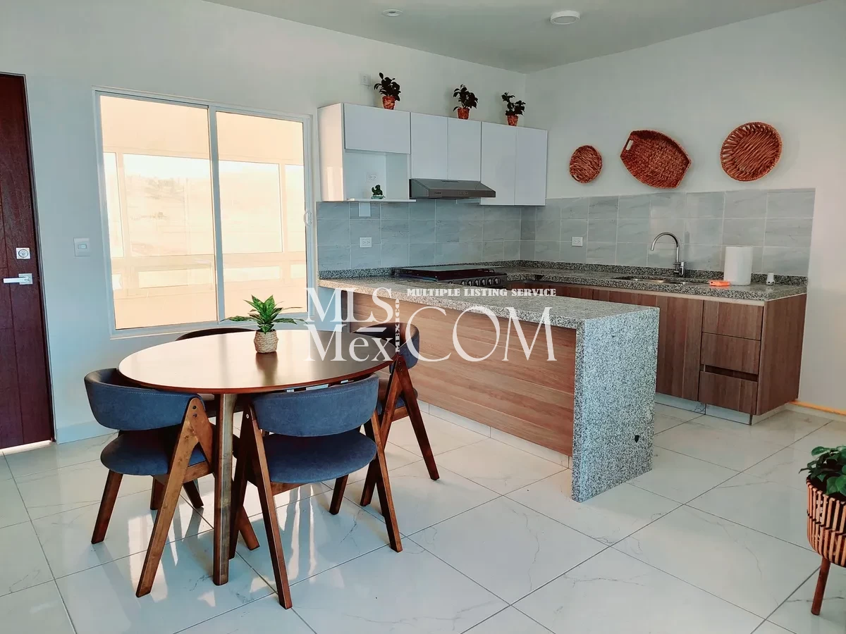 Oceanview 2BR/2BA Condo for Rent in La Cascada, Rosarito – Heated Pool, Security 24/7, Balconies 🌊
