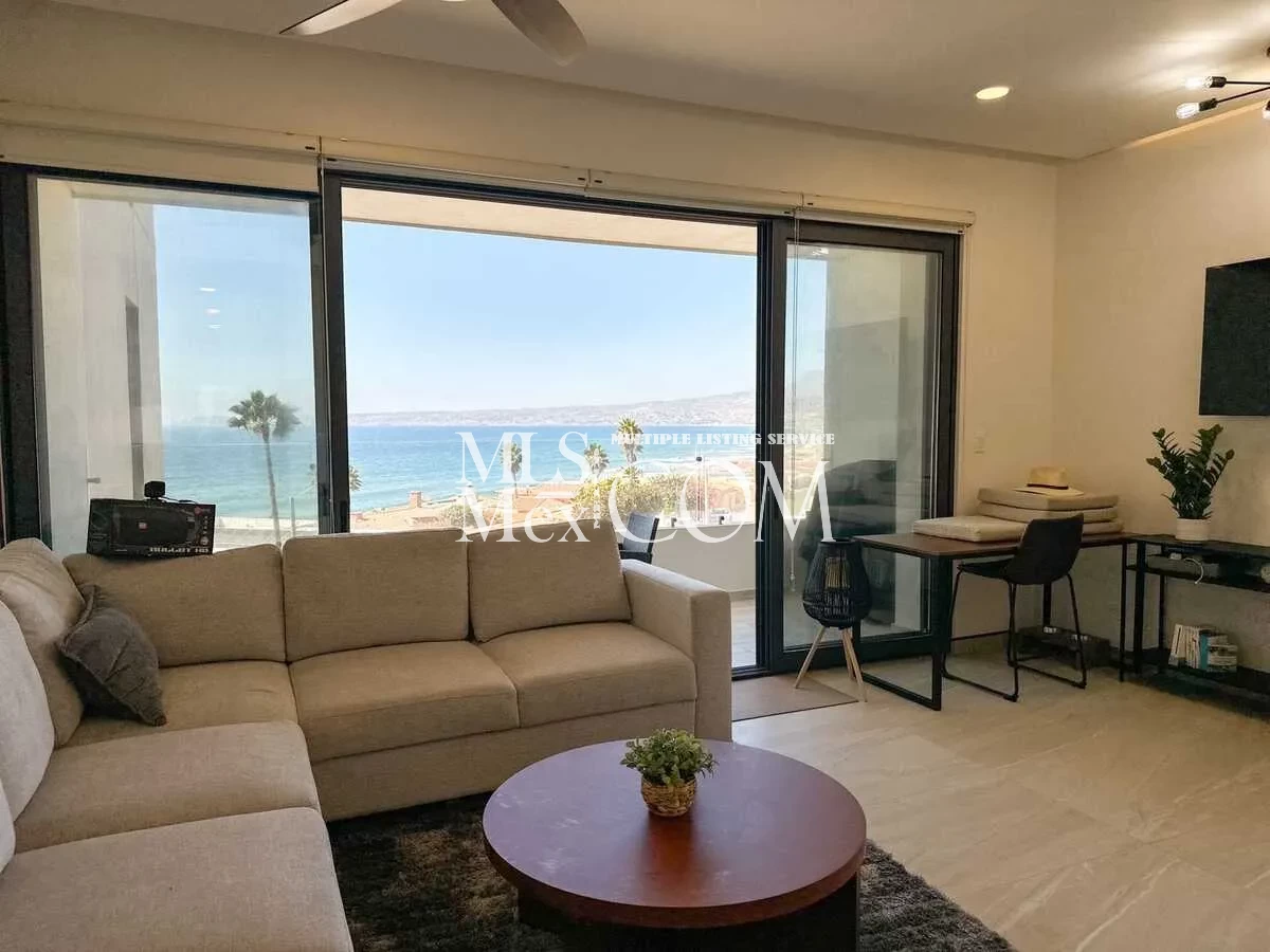 Beachfront Condo for Rent in Rosarito | Furnished | Misión Viejo | Ocean View