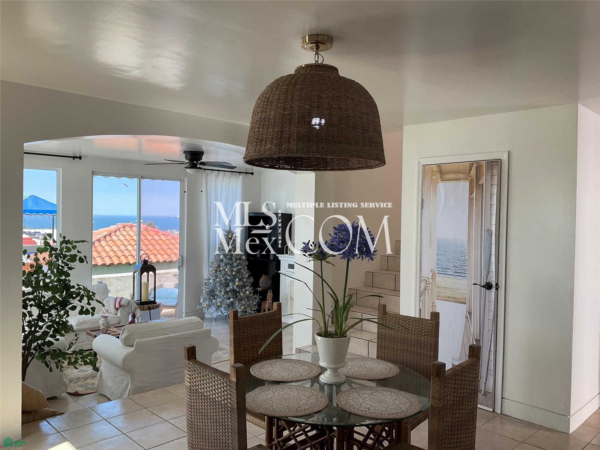 Furnished 2-Bedroom Ocean-View Home for Sale in Rosarito, Mexico | $264,998 USD