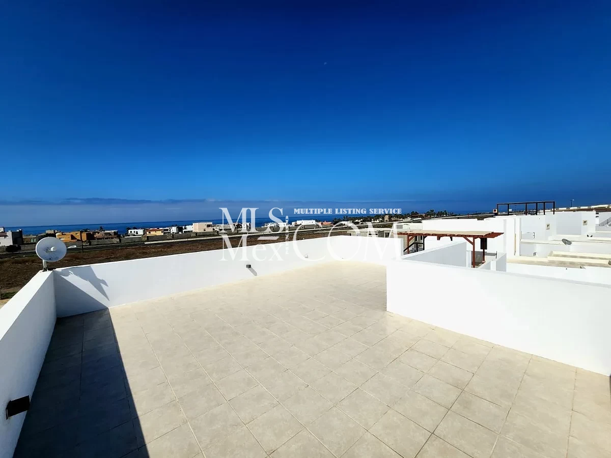 Furnished 3-Bedroom Ocean-View Home for Rent in Punta Piedra, Baja | $1,950