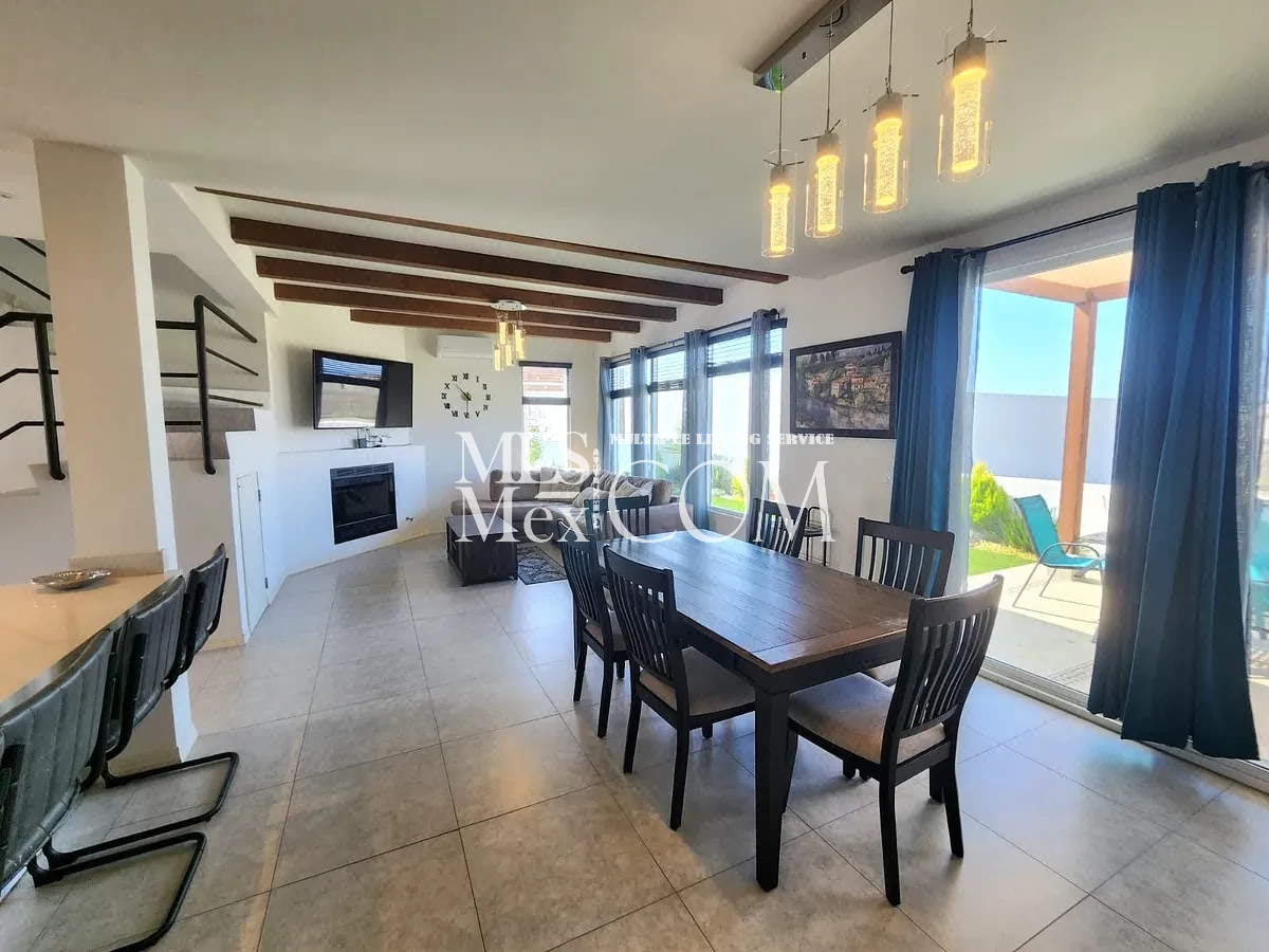 Furnished 3-Bedroom Ocean-View Home for Rent in Punta Piedra, Baja | $1,950