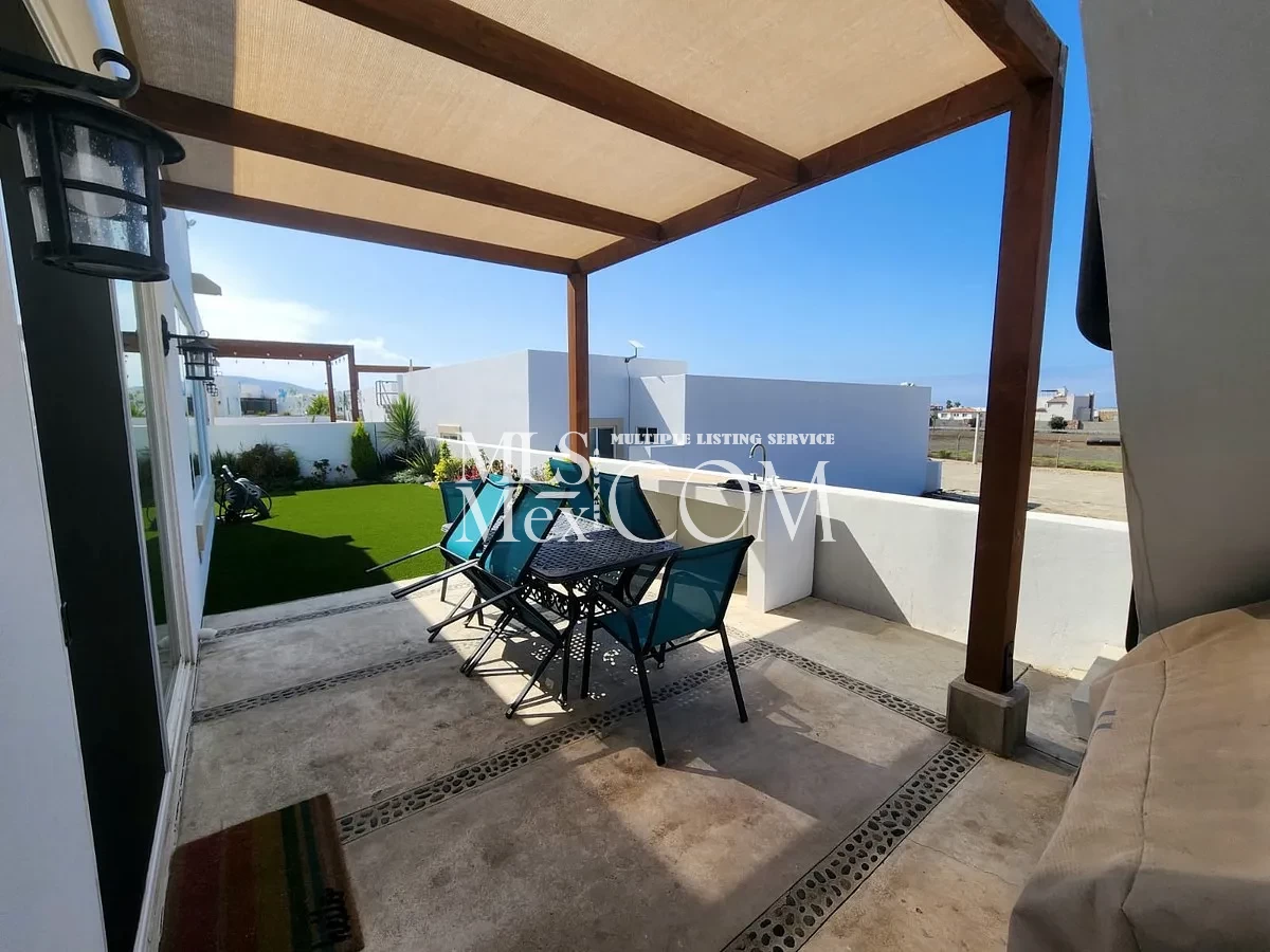 Furnished 3-Bedroom Ocean-View Home for Rent in Punta Piedra, Baja | $1,950