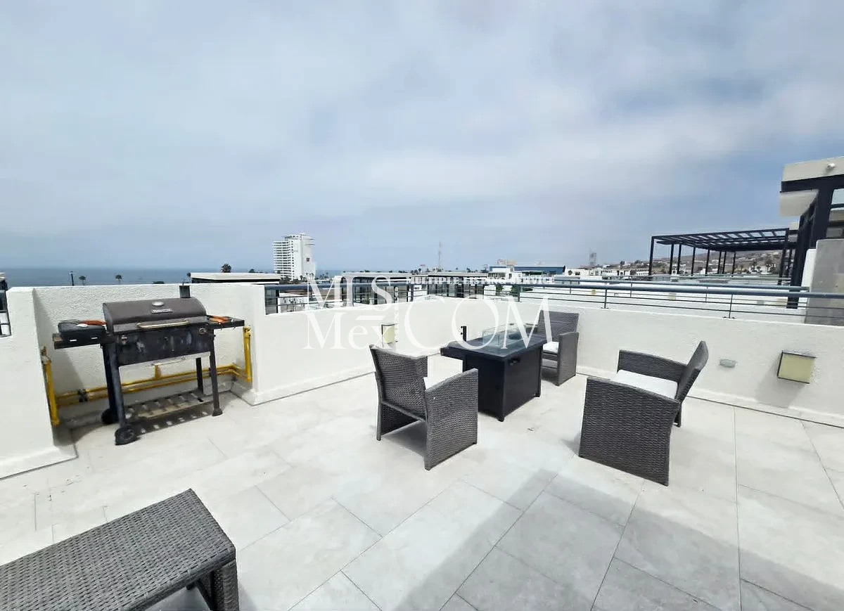 Furnished Ocean-View House for Rent in La Cascada, Rosarito | $1,500 USD/Month