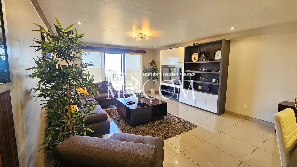 Furnished 2 Bedroom Ocean View Condo for Rent in Rosarito Centro | Gated Community | Beach Access | Pool | $1,350 USD