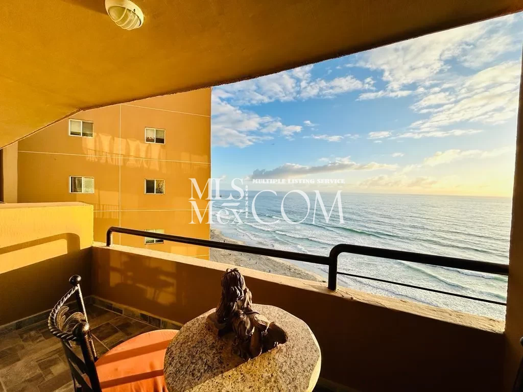 Oceanfront 3-Bedroom Condo for Sale in Rosarito Centro | $395,000 USD