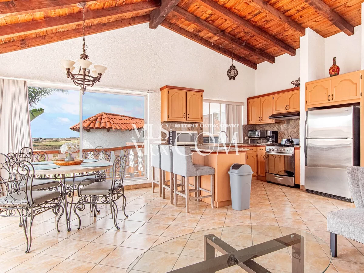 Golf & Ocean View Home for Sale in Bajamar, Ensenada | $355,000 USD
