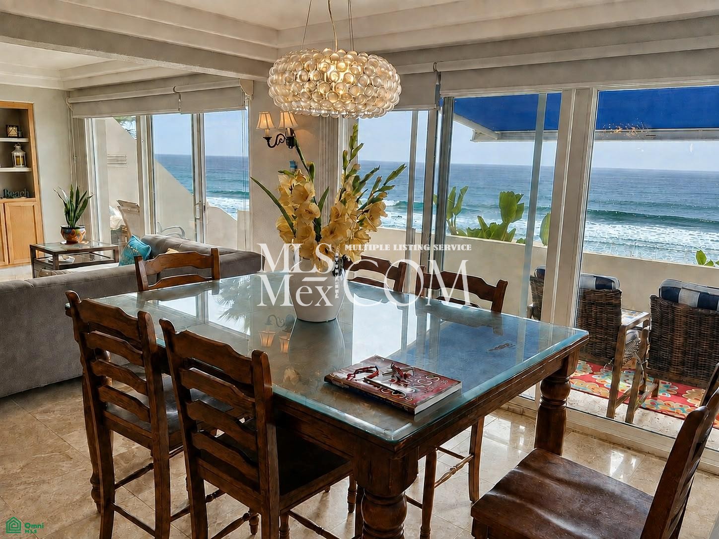 Oceanfront Furnished Villa for Sale in La Jolla del Mar, Rosarito | $650,000 USD