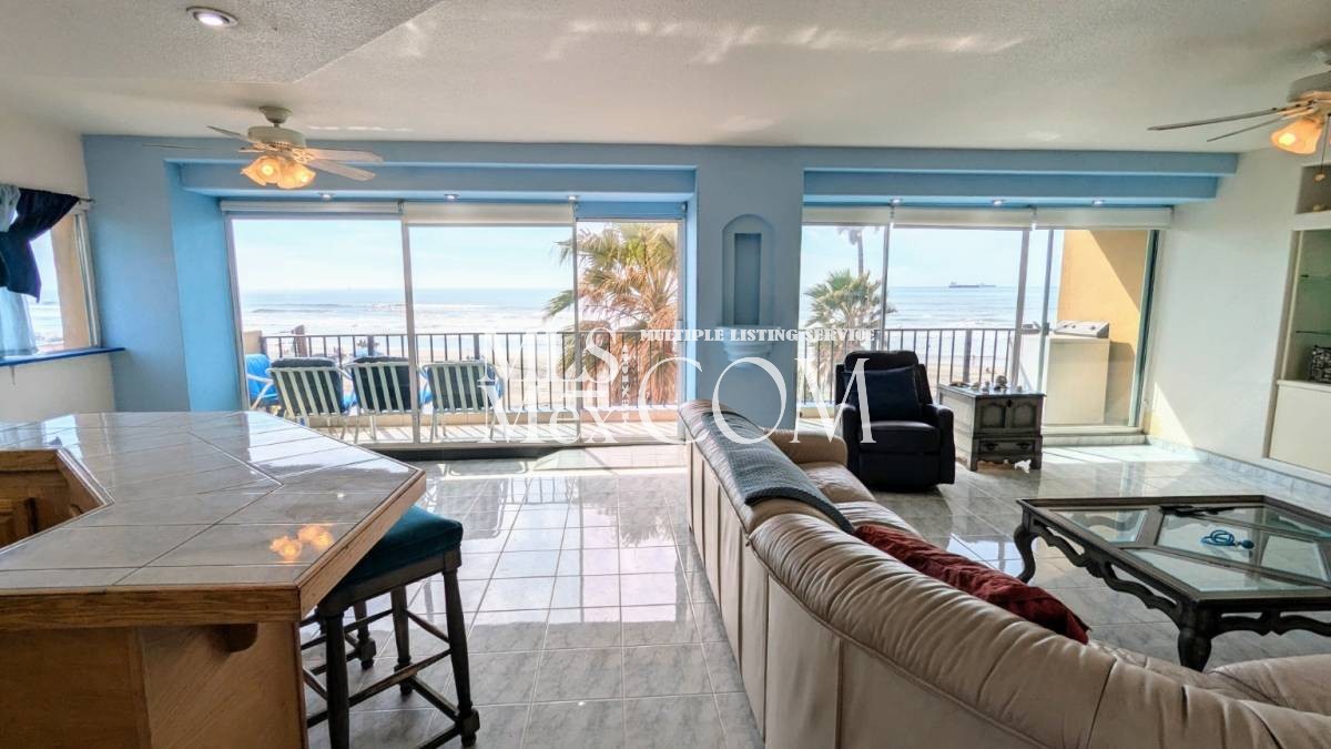 🌅 Oceanfront 2BR Condo in the Heart of Rosarito Beach – $1,450/month