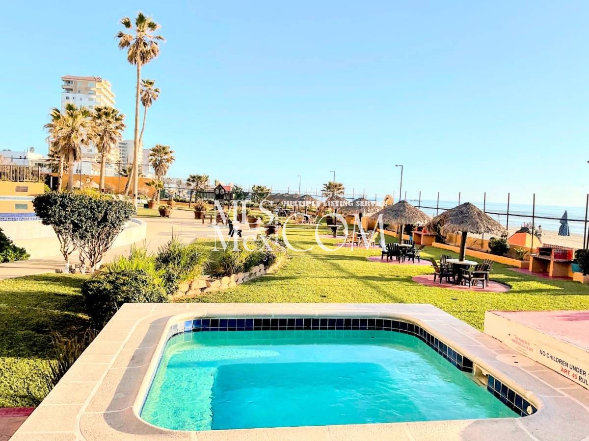 🌅 Oceanfront 2BR Condo in the Heart of Rosarito Beach – $1,450/month