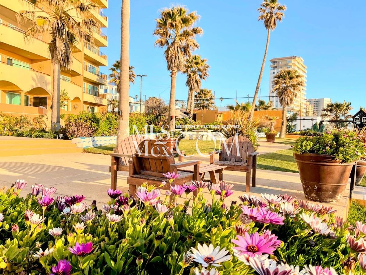 🌅 Oceanfront 2BR Condo in the Heart of Rosarito Beach – $1,450/month