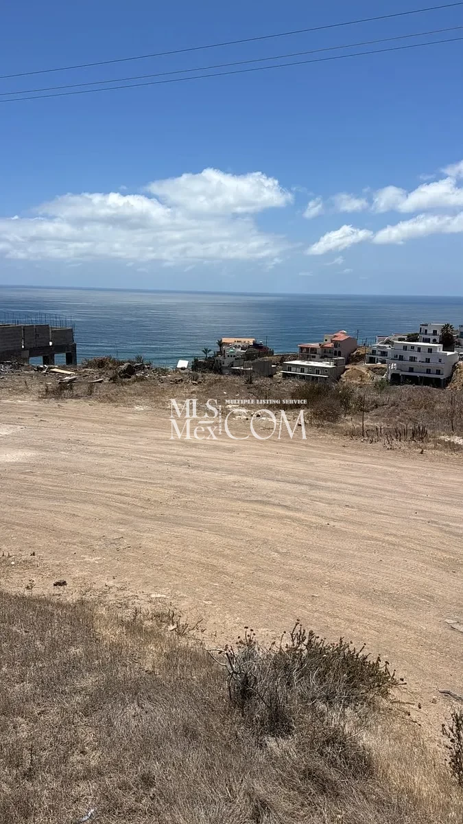 Ocean-View Land for Sale in Villas de San Pedro, Rosarito | $50,000–$115,000 USD