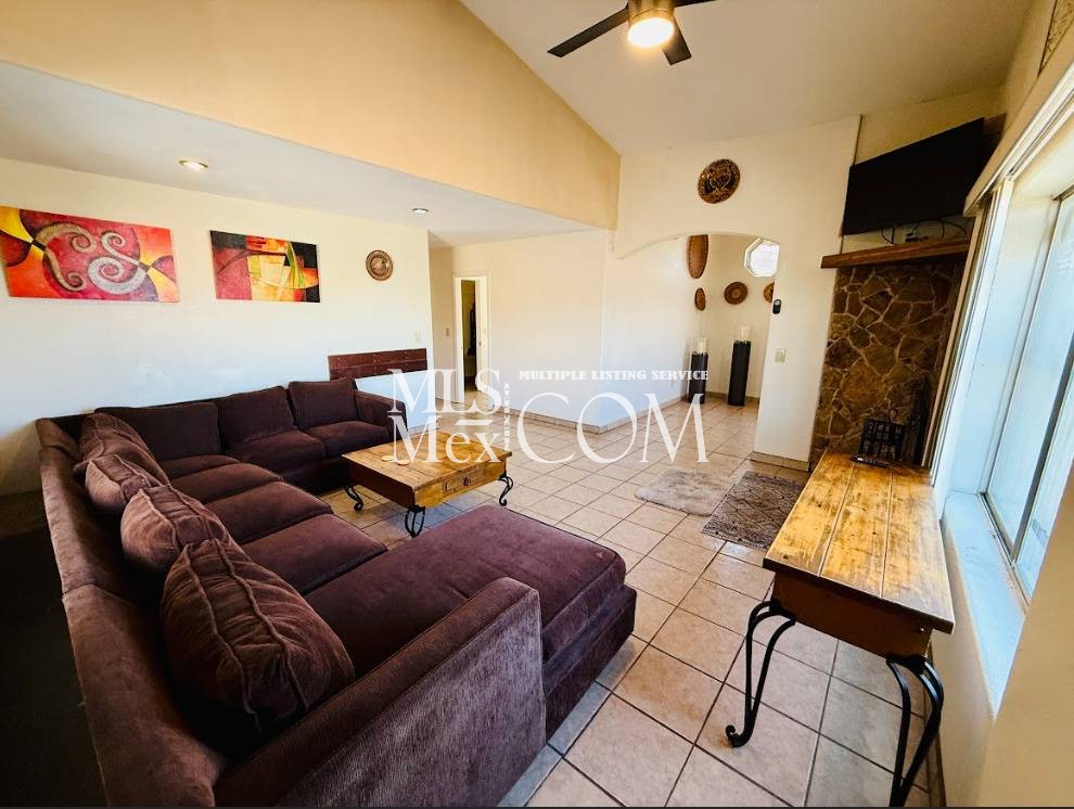 Furnished House for Rent in Mar de Calafia, Playas de Rosarito, Baja California