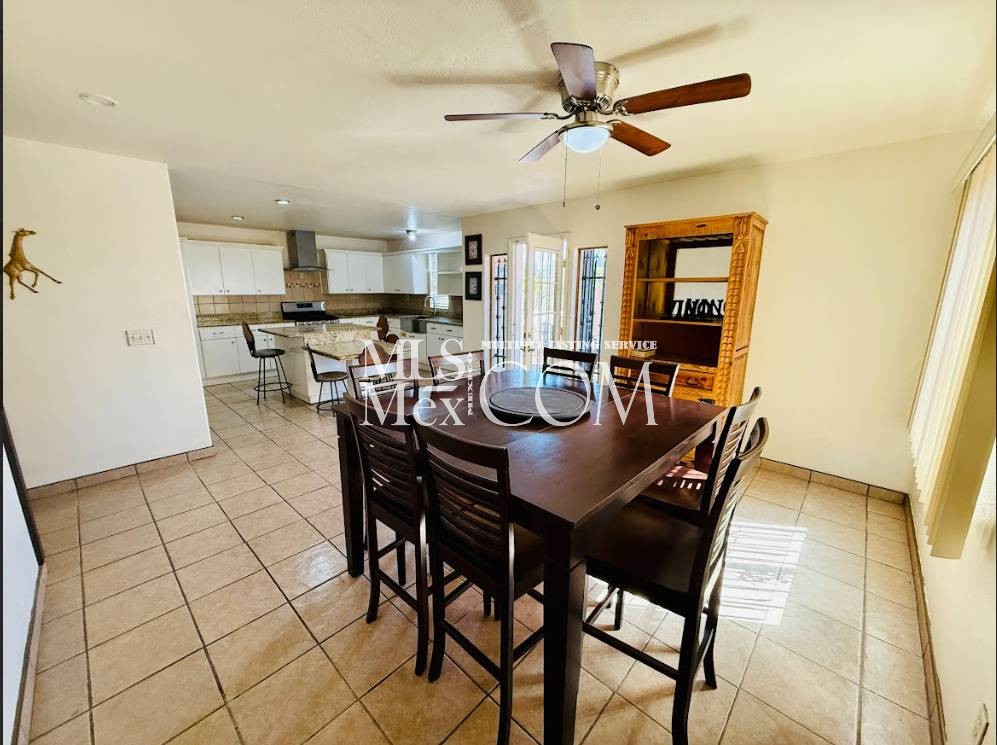 Furnished House for Rent in Mar de Calafia, Playas de Rosarito, Baja California