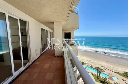 Oceanfront Condo for Rent in La Jolla del Mar, Rosarito | 🛏️ 2 Bed | Resort Living | Near San Diego Border