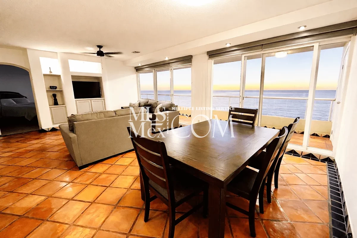 Oceanfront 3 Bedroom Condo for Rent in La Jolla del Mar Rosarito | Fully Furnished Luxury Beachfront Home Near San Diego