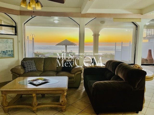 Oceanfront 2BR Home for Rent in Rosarito – Gated Community & Beach Access!