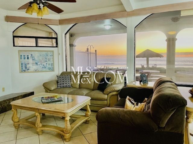 Oceanfront 2BR Home for Rent in Rosarito – Gated Community & Beach Access!