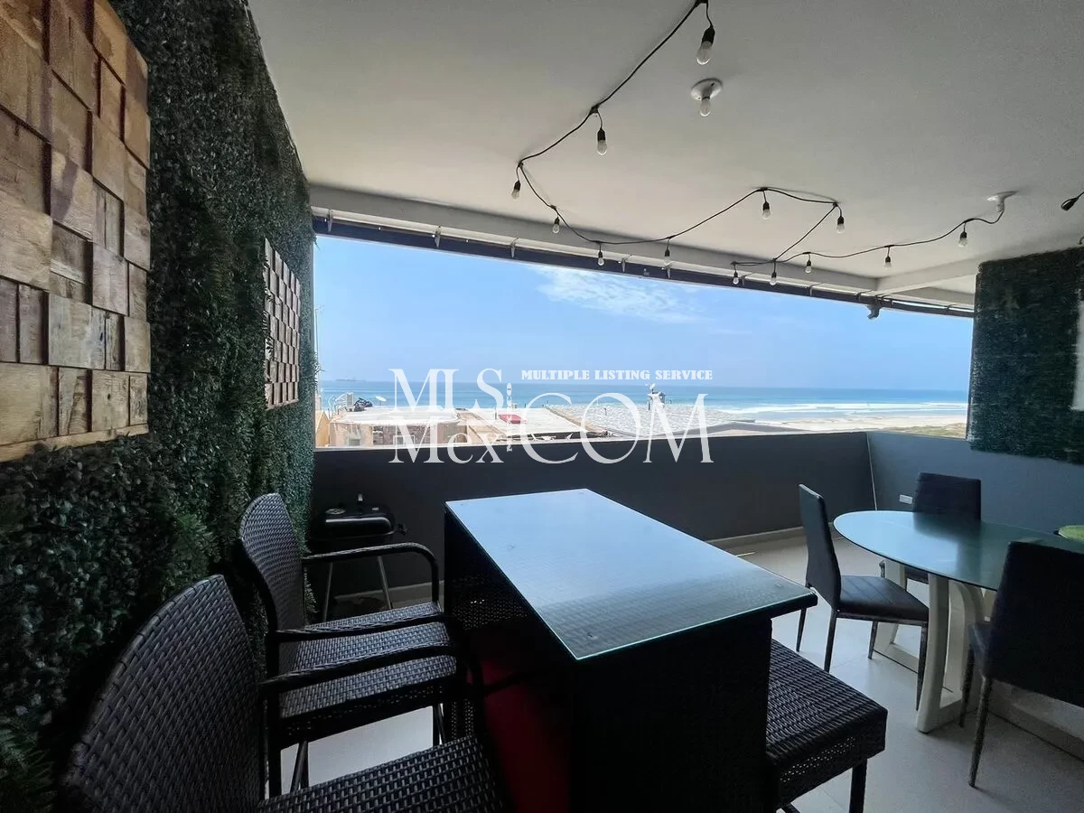 🌊 Ocean View Apartment for Rent in Ricamar, Rosarito – Private Beach Access & Gated Community